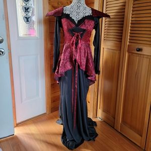 Gothic vampire dress